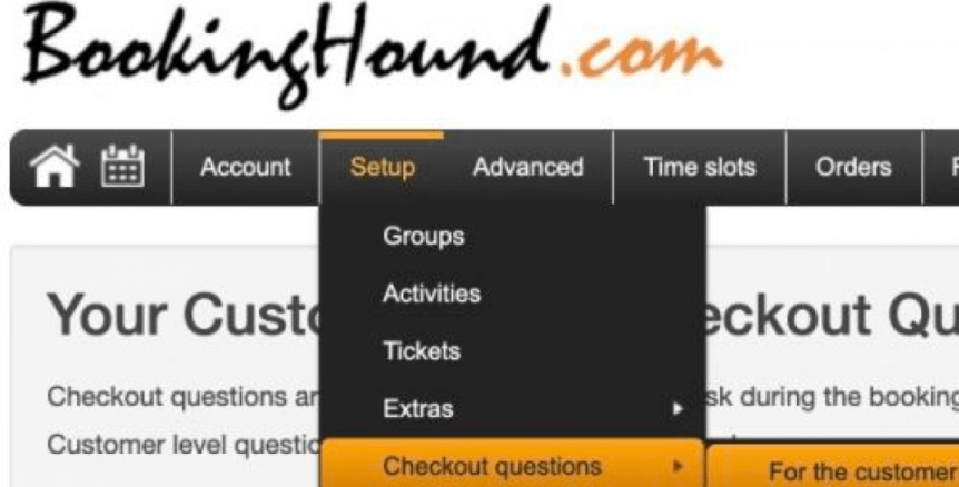 Booking Checkout Screen